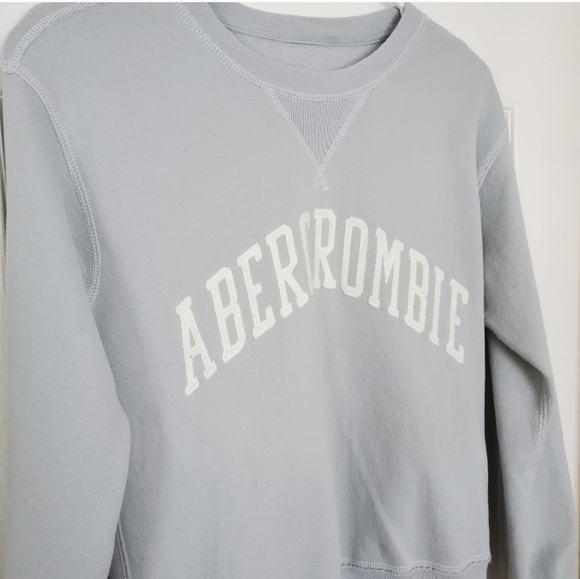 Abercrombie and fitch logo crew neck sweatshirt - Picture 3 of 3